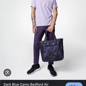 Mz Wallace Dark Blue Camo Bedford air bleeker tote